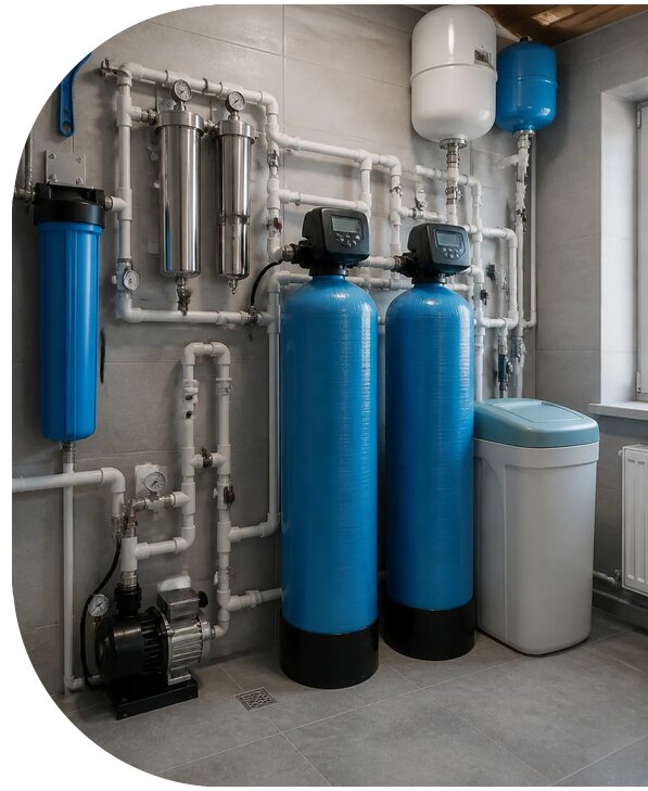 Монтаж системы водоочистки в Когалыме от 10338 р. | АПаруса-Кгл